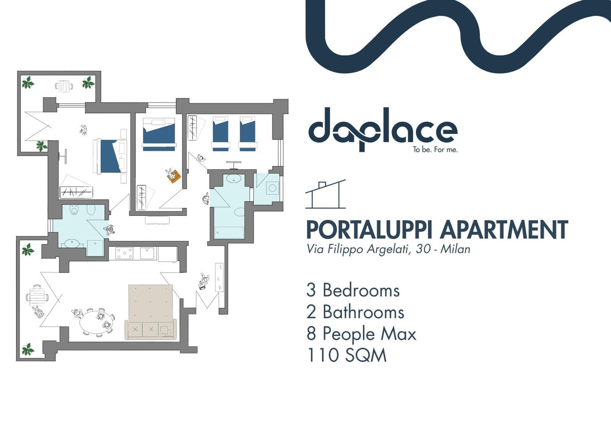 Daplace - Portaluppi Apartment Milan Extérieur photo